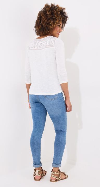 Produktbild Joe Browns Lace Panel Button Down Jersey Top (8)