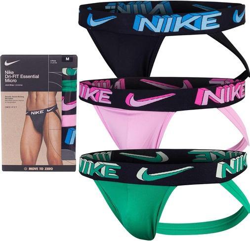 Nike JOCK STRAP 3PK 0000KE1144 JND M XL (3er Pack)