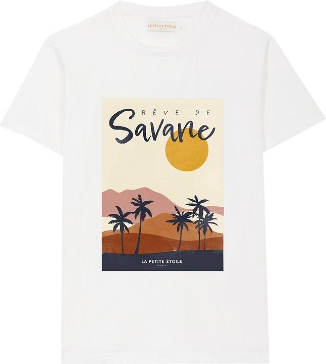 Actual product image La Petite Étoile 's t-shirt a petite étoie tavane (L)