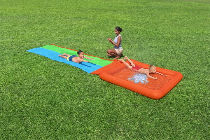 Actual product image Bestway H2OGO! Super Splash Double Water Slide 5.31 m