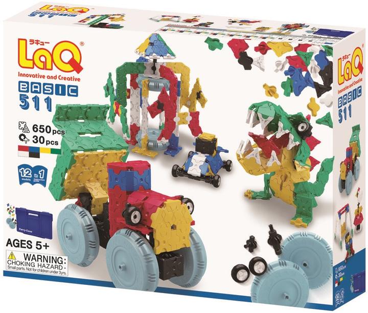 Image du produit LaQ Basic 511 Boîte de construction 12 en 1 650 briques