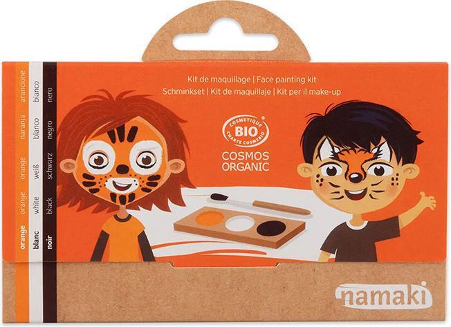 Produktbild Namaki Bio Schminkset 3 Farben Tiger & Fuchs