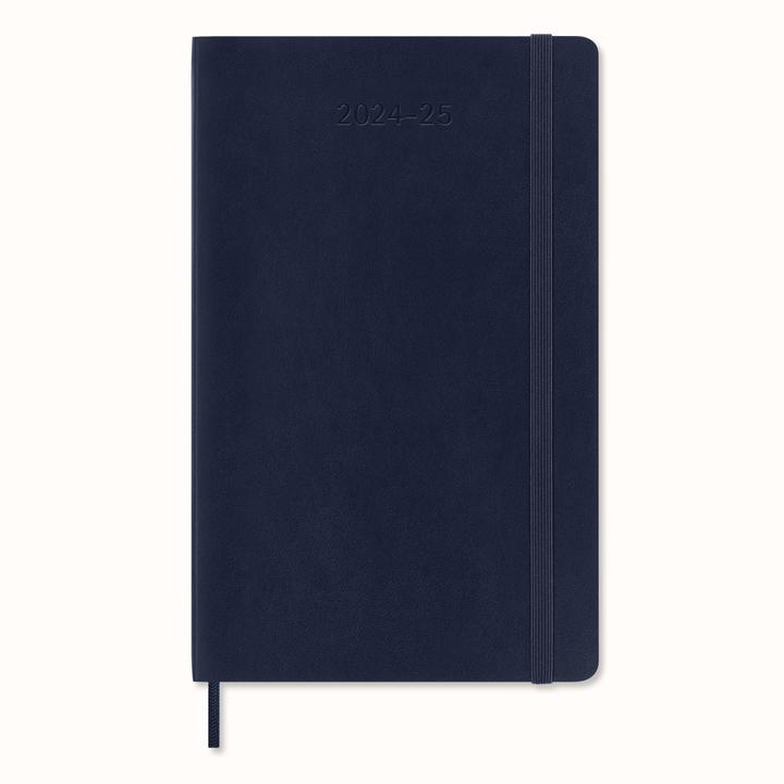 Productafbeelding Moleskine 18 maanden weekkalender 2024/2025, groot/A5, 1 week = 1 pagina, rechts gelinieerd (A5, Engels)