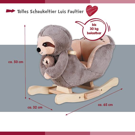 Produktbild Knorrtoys Schaukeltier "Luis" Faultier