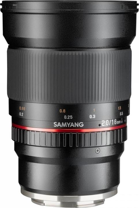 Produktbild Samyang 16mm f/2 ED AS UMC CS - Sony E (Sony E, APS-C / DX)