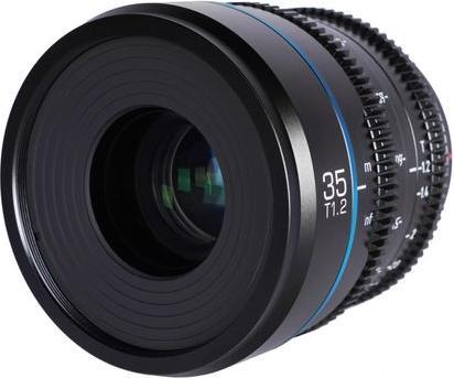 Immagine prodotto Sirui MS35R-G Night Walker 35mm T1.2 S35 Cine Lens (attacco RF Gun Metal Gray) (Novità) (Offerta speciale) (Canon RF, APS-C / DX)