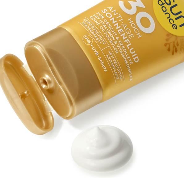 Immagine prodotto dm Sundance Sun Fluid Face Anti Age SPF 30, 50ml (Crema solare viso, SPF 30, 50 ml)