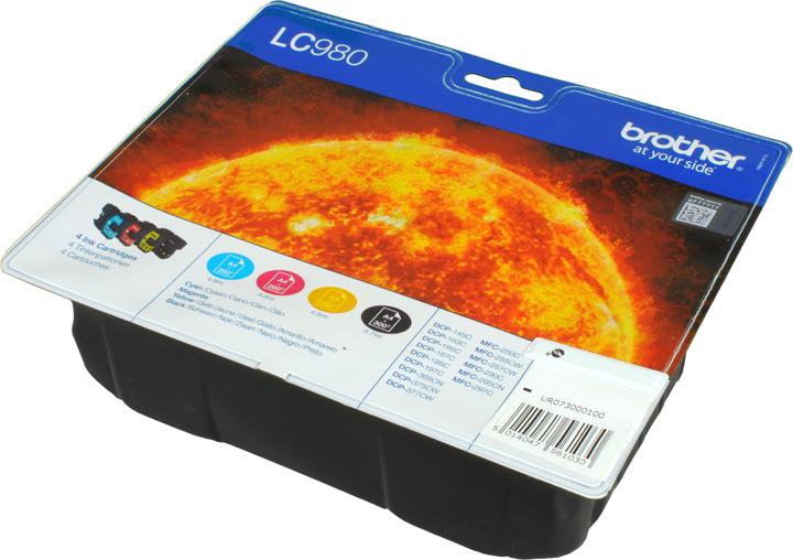 Produktbild Brother LC-980 Value Pack (M, BK, Y, C)