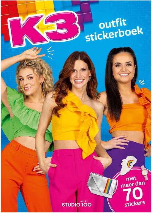 Actual product image K3 Outfit sticker book