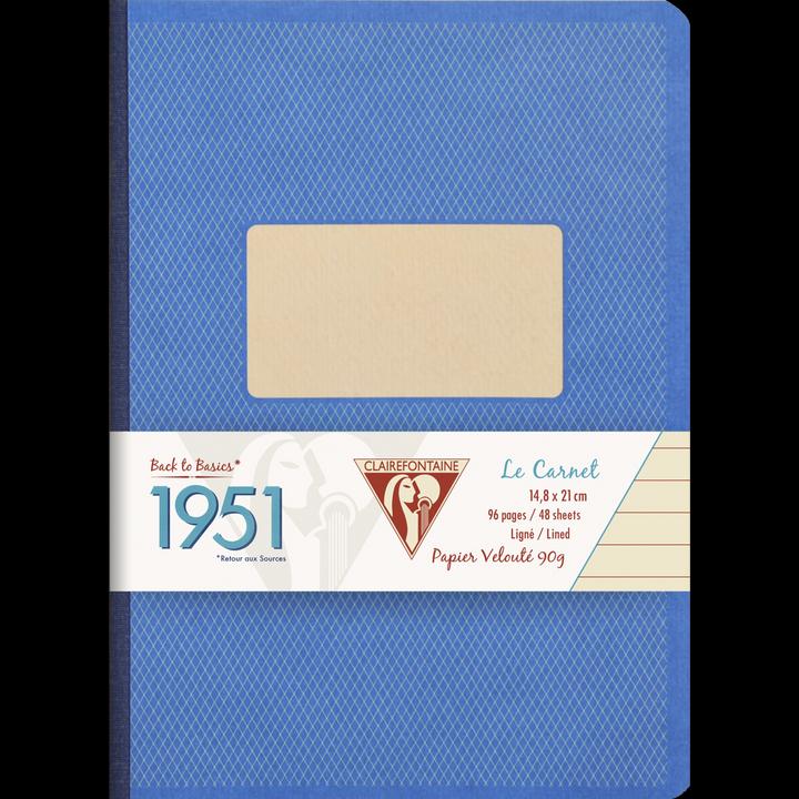 Actual product image Clairefontaine 1951 - Back to Basics (A5, Lined, No binding)
