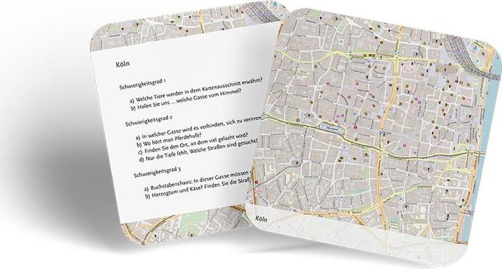 Image du produit Quiz sur les cartes des grandes villes d'Allemagne (Allemand)