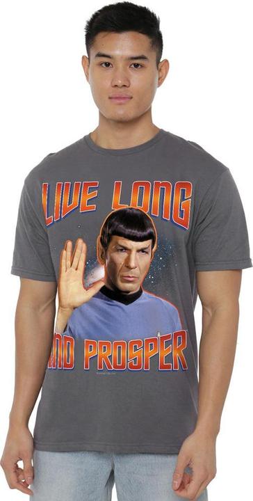 Immagine prodotto Star Trek: The Original Series Live Long and Prosper Maglietta Spock Uomo (4XL)
