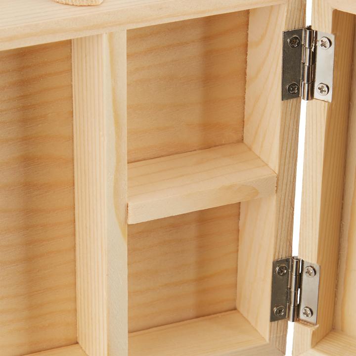 Image du produit Relaxdays Boîte à couture en bois