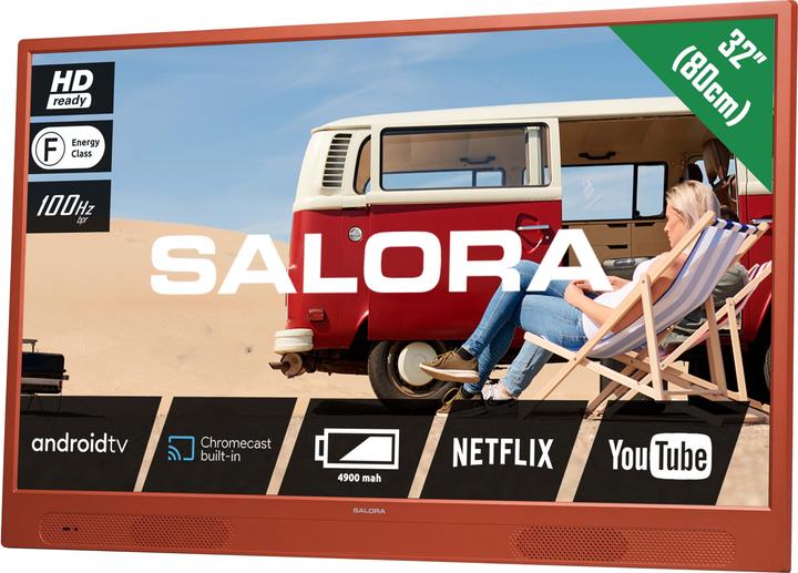 Image du produit Salora LANGATON32SO tv 81,3 cm HD Smart TV Wifi Oranje (32", LED, HD ready)