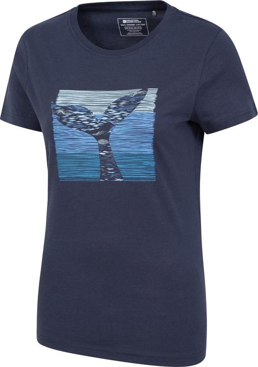 Immagine prodotto Mountain Warehouse Maglietta organica Donna/Ladies Whale Tail (40 D)