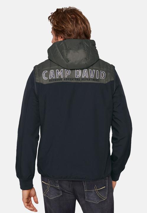 Produktbild Camp David Jacke halb Stepp- und Softshelljacke (XL)