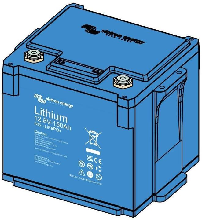 Image du produit Victron Energy Batterie LiFePO4 12,8V/150Ah NG (12.80 V, 150 Ah)