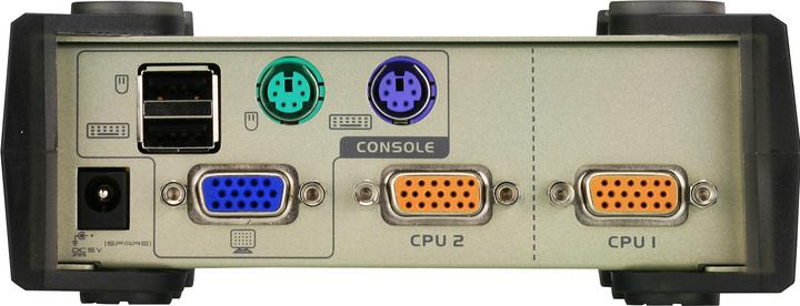 Actual product image Aten CS82U, 2 Port KVM Switch, USB, PS/2 & VGA