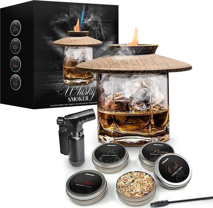 Immagine prodotto Mikamax Whiskey Smoker (Pietre di whisky)
