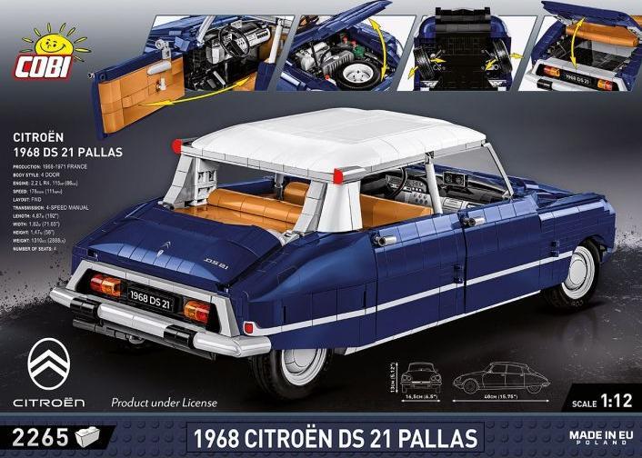 Actual product image Cobi Citroën DS