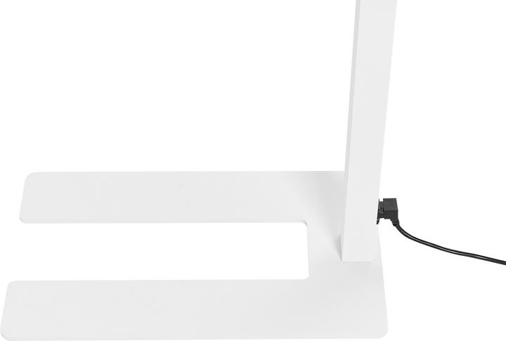 Image du produit Beliani Lampadaire LED métal blanc 194 cm rectangulaire MENSA (10800 lm, E27)