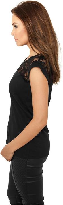 Actual product image Urban Classics Ladies Top Laces Tee (XS)