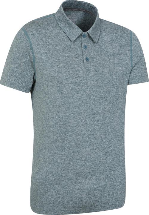 Actual product image Mountain Warehouse Mens Deuce IsoCool Polo Shirt (M)