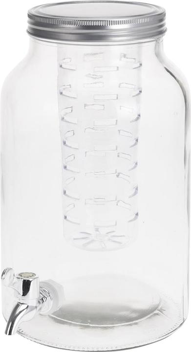 Actual product image Excellent Houseware Glass drinks dispenser with insert and tap, 4 litres