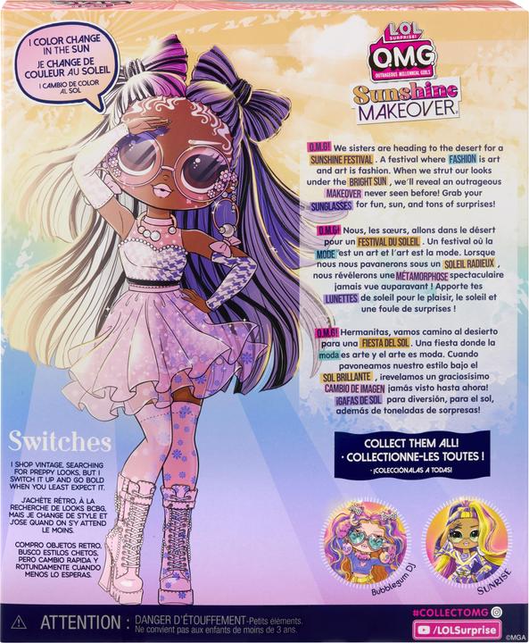 Immagine prodotto L.O.L. Surprise! Interruttori OMG Sunshine Makeover