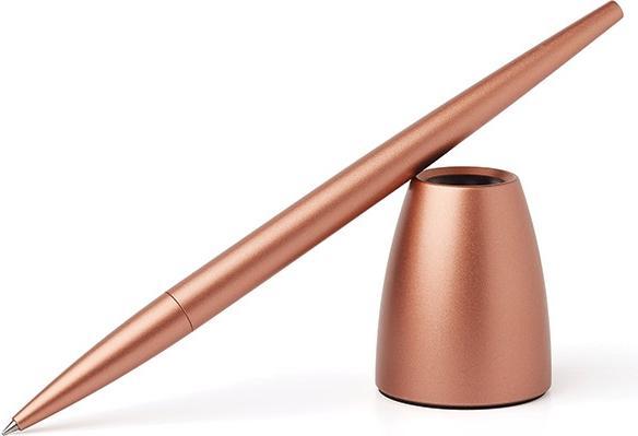 Produktbild Lexon Scribalu Długopis z bazą różowozłoty/soft gold LS64P1 (Rose Gold)