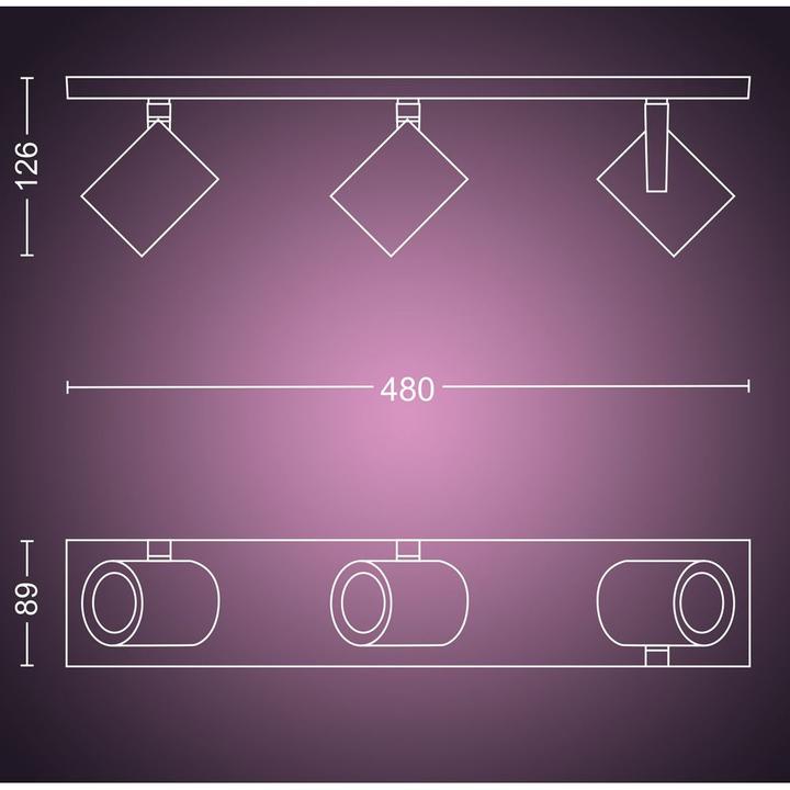 Immagine prodotto Philips Hue Tonalità Argenta Base BT (350 lm, GU10)