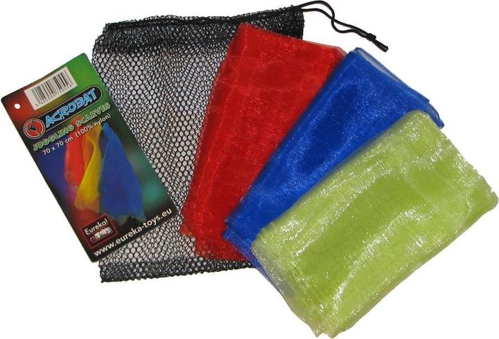 Image du produit Acrobat Foulards à jongler, grands 70 x 70 cm