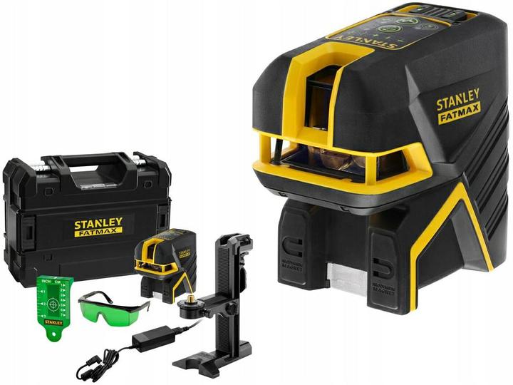 Actual product image Stanley Line and 5 point laser FM Li-Ion green