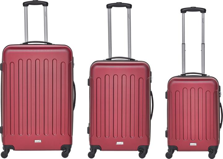 Packenger Kofferset (92 l, M (50 - 90l), L (90 - 115l), XL (ab 115l))