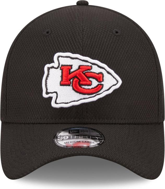 Image du produit New Era 39Thirty Diamond Cap - Kansas City Chiefs noir (L)