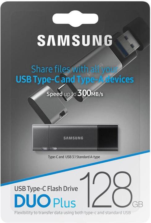 Produktbild Samsung Duo Plus V1 (128 GB, USB-C, USB-A, USB 3.1)