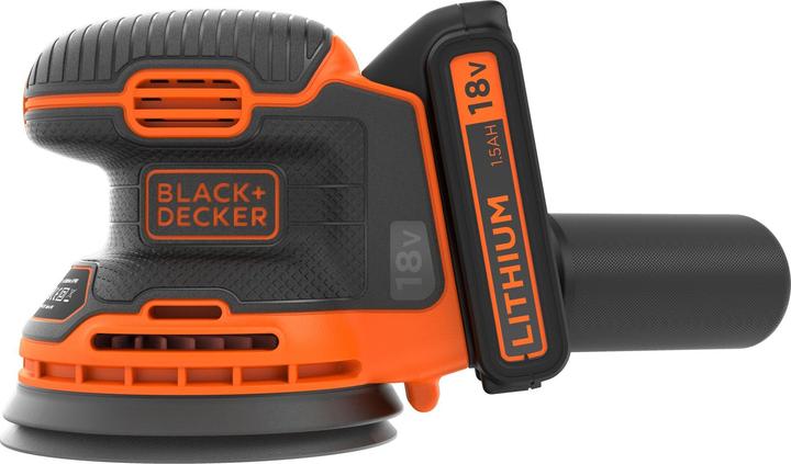 Black & Decker Battery Orbital sander BDCROS18 (Eccentric grinder, 18 W)