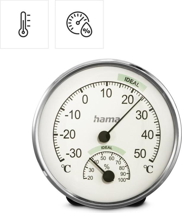 Immagine prodotto Hama Thermometer und Hygrometer