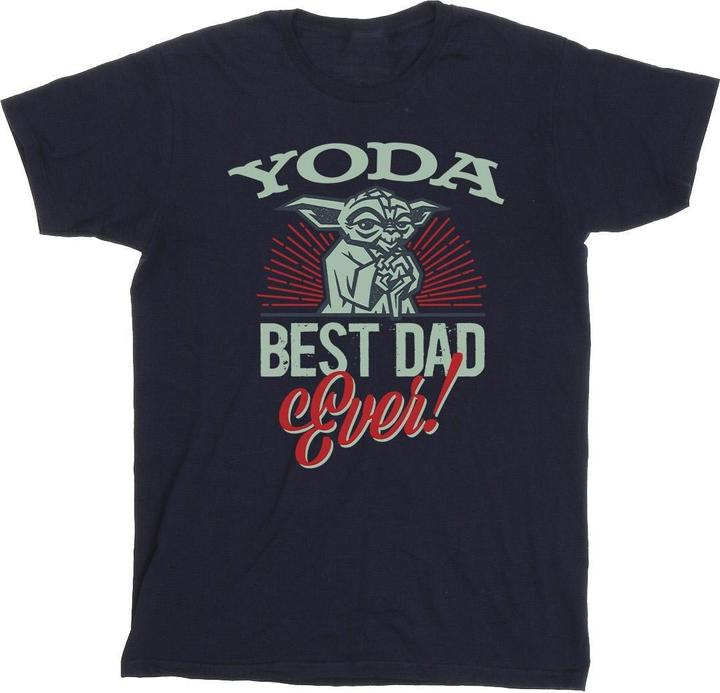 Actual product image Star Wars Mens Mandalorian Yoda Dad T-Shirt (3XL)