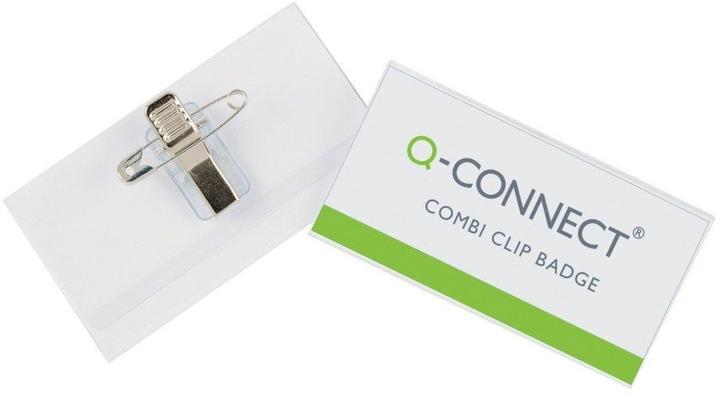 Q-Connect Namensschilder mit Kombiklemme