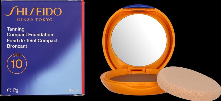 Image du produit Shiseido Maquillage solaire Tanning Compact Foundation SPF 10 Bronze / 12 g (Bronze)