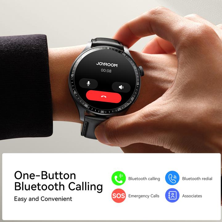 Produktbild Joyroom Classic Series JR-FC2 Pro Smart Watch (Answer/Make Call)-Space Grey (227 mm)