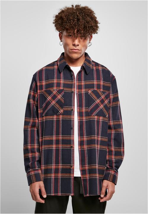 Image du produit Urban Classics Chemise à carreaux longue et lourde - 16485 (XXL)