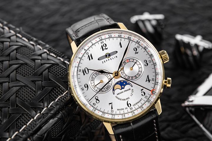 Produktbild Zeppelin LZ129 Hindenburg Mondphase (Chronograph, 40 mm)