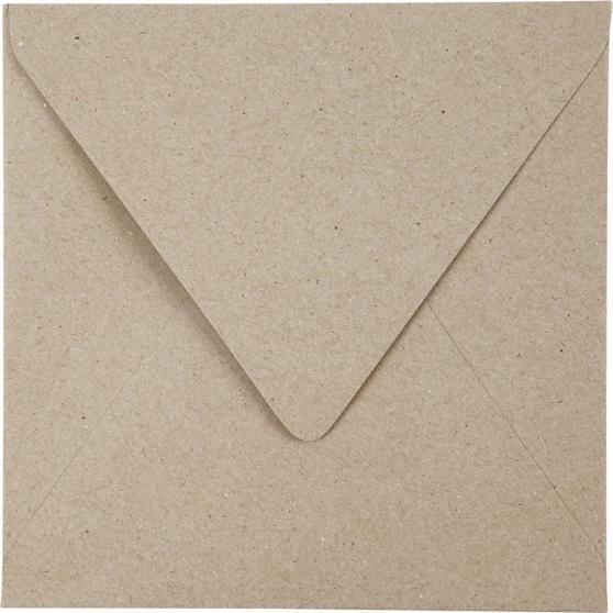 Produktbild Focus Home Interactive Umschlag 160x160 Braun 120g 50 Stk (160 x 160 mm, 50 x)