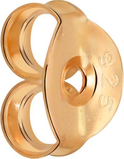 Star Piercing Ohrstecker Verschluss rosegold (925 Sterlingsilber, ohne Messing)
