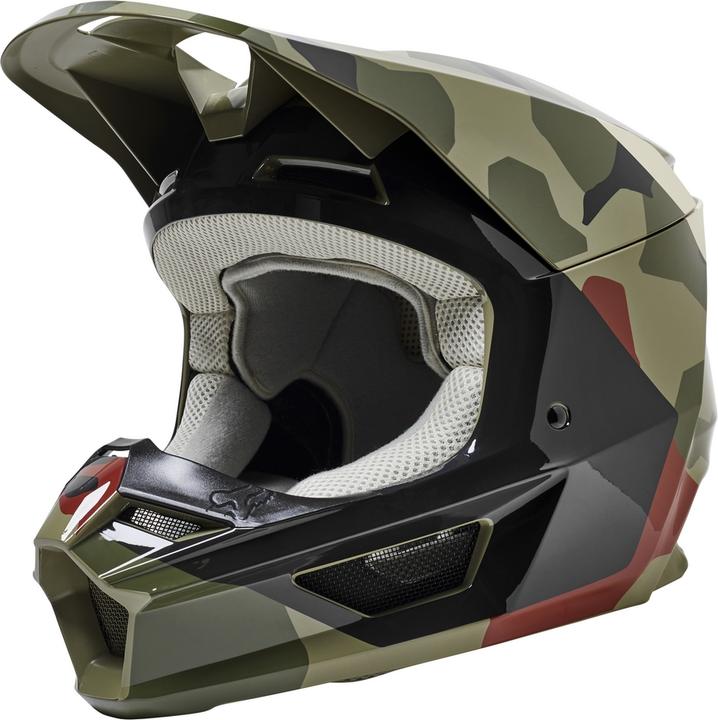 Image du produit Fox Casque 22 V1 Bnkr, Ece Grn Camo S (55 - 56 cm)