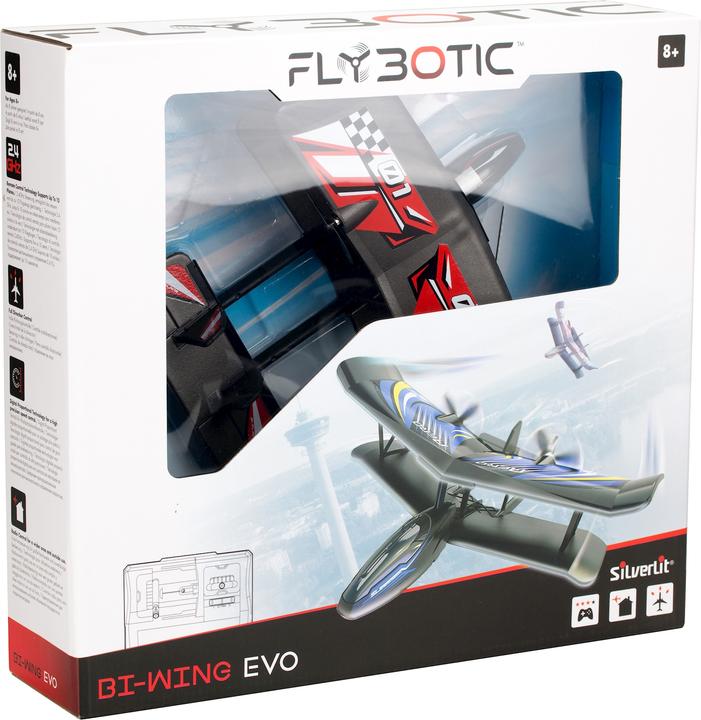 Actual product image Silverlit Biplane Bi-Wing Evo