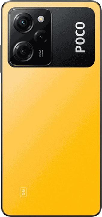 Actual product image Xiaomi Poco X5 Pro 5G (128 GB, Yellow, 6.67", Dual SIM, 108 Mpx, 5G)