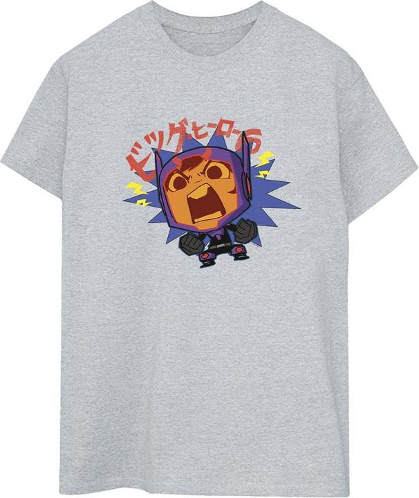 Produktbild Disney Big Hero 6 Baymax Hiro Angry Manga TShirt (L)